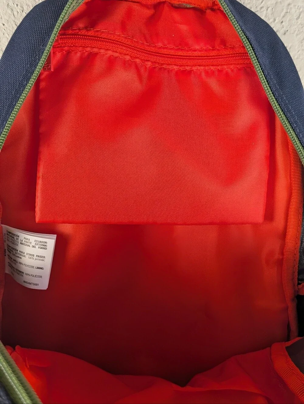 Totto Mithos School Backpack Robot Argon Graphic Blue Green 13